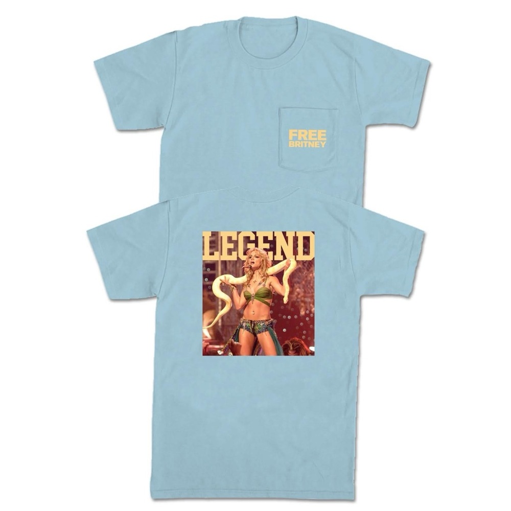 Free Britney Old Row Tshirt